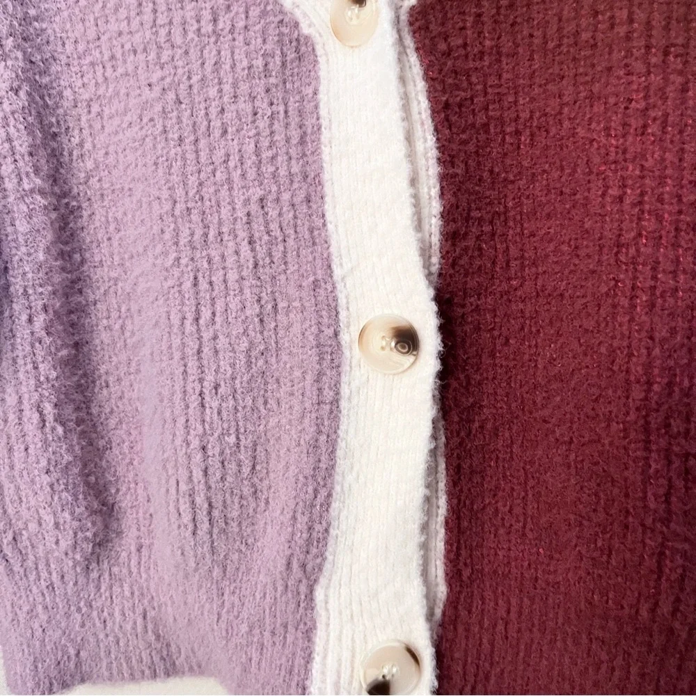 Böhme Lacey Colorblock Cardigan Sweater - Picture 5 of 13